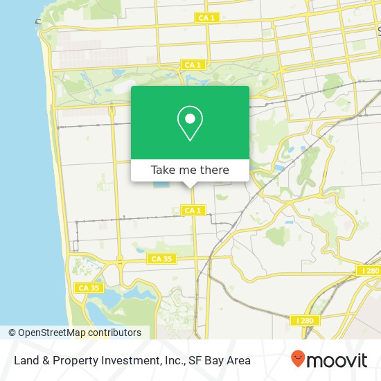 Land & Property Investment, Inc. map