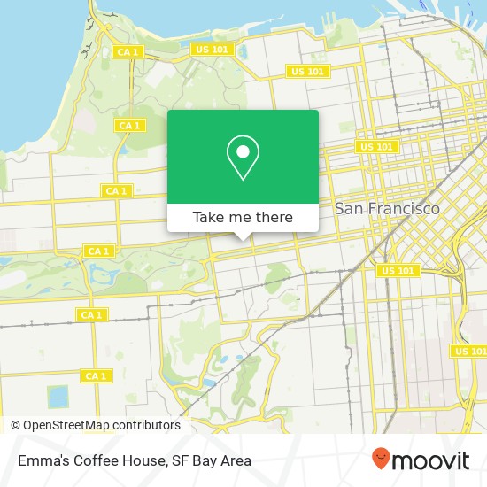 Emma's Coffee House map