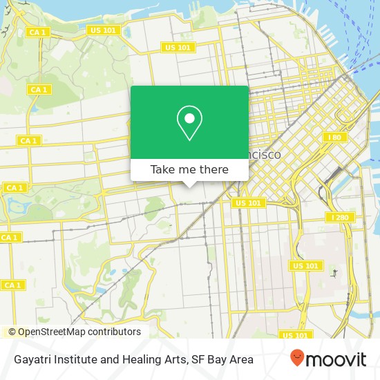 Mapa de Gayatri Institute and Healing Arts