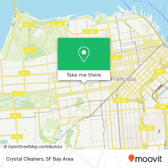 Crystal Cleaners map