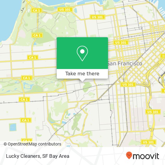 Lucky Cleaners map