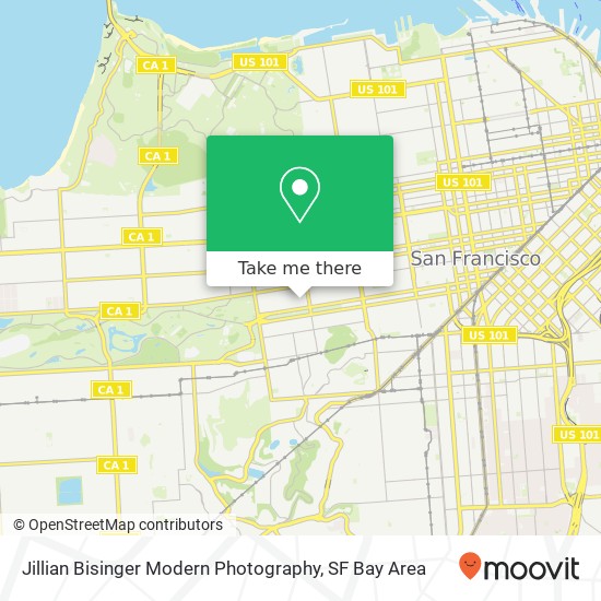 Jillian Bisinger Modern Photography map