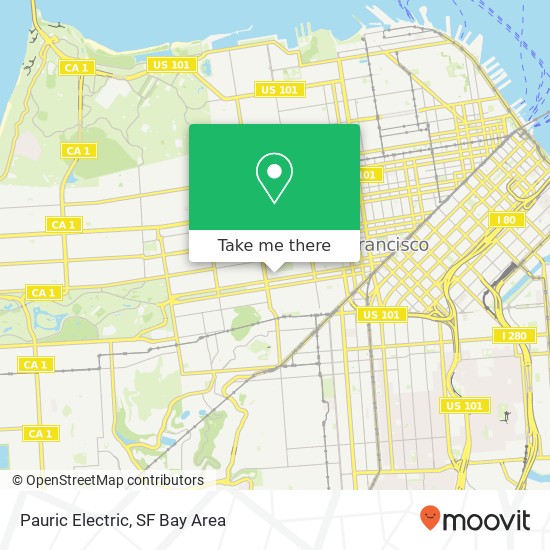 Pauric Electric map