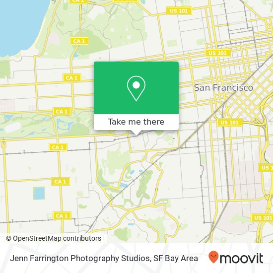 Jenn Farrington Photography Studios map