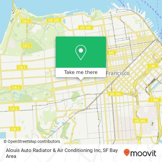 Alouis Auto Radiator & Air Conditioning Inc map