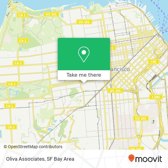 Oliva Associates map