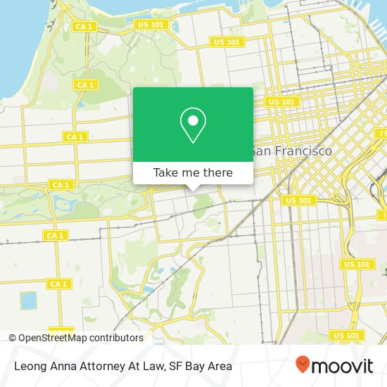 Leong Anna Attorney At Law map