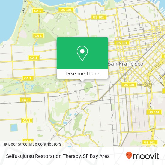 Seifukujutsu Restoration Therapy map