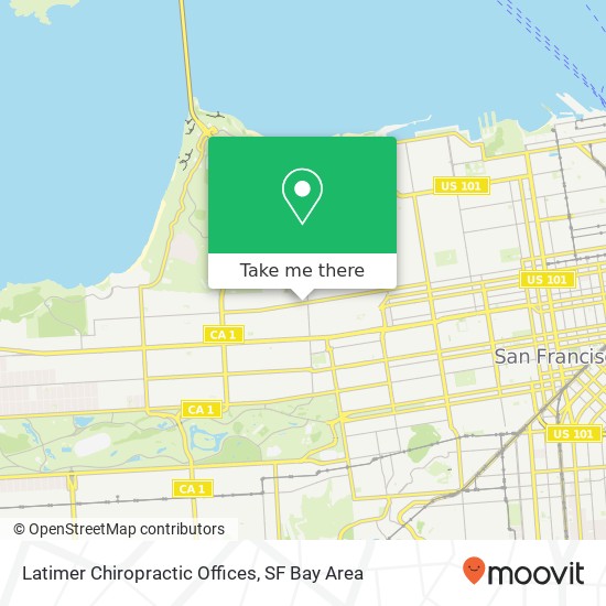 Latimer Chiropractic Offices map
