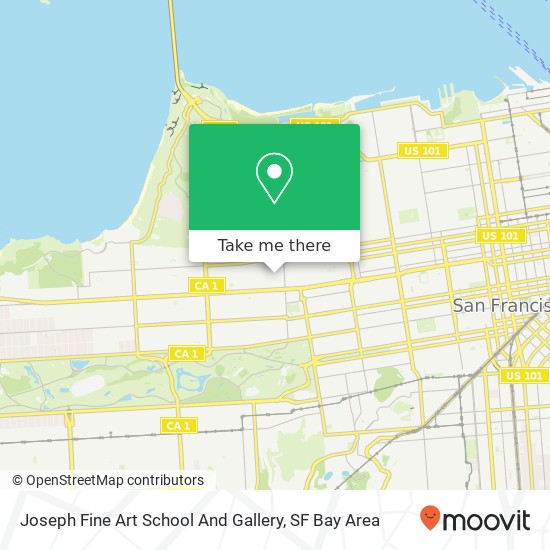 Joseph Fine Art School And Gallery map