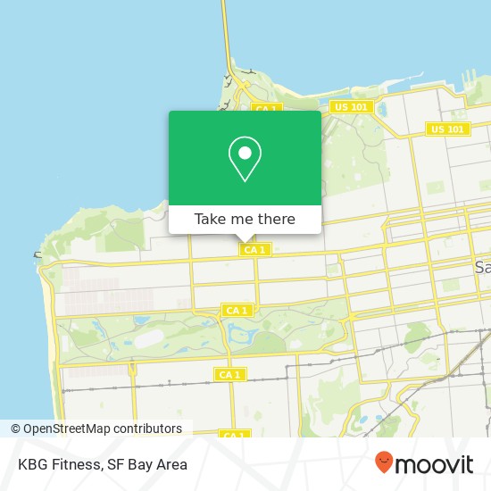 KBG Fitness map