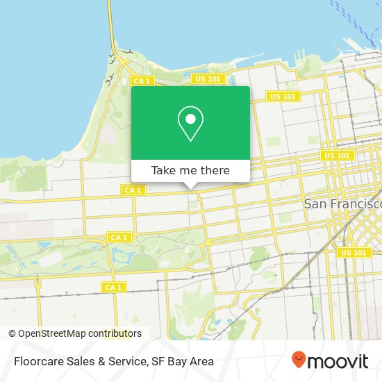 Mapa de Floorcare Sales & Service