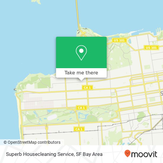 Mapa de Superb Housecleaning Service