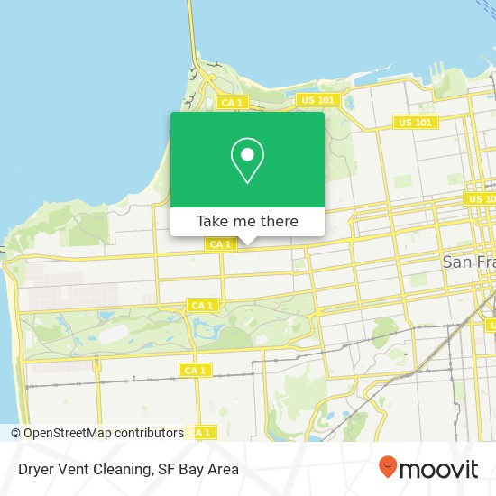 Dryer Vent Cleaning map