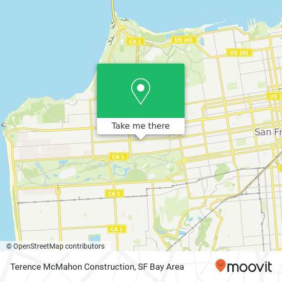 Mapa de Terence McMahon Construction