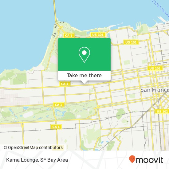 Kama Lounge map