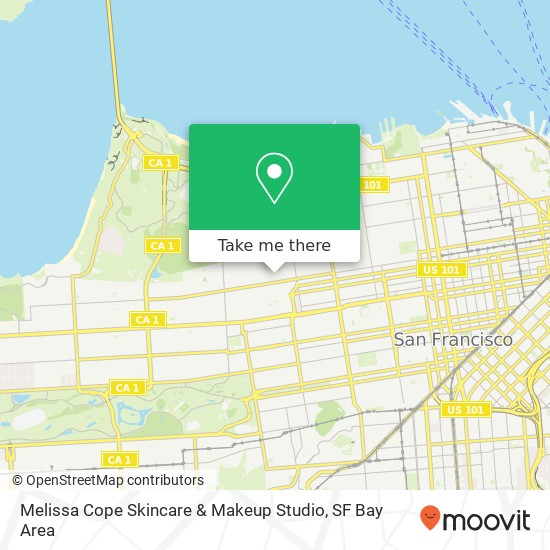 Melissa Cope Skincare & Makeup Studio map