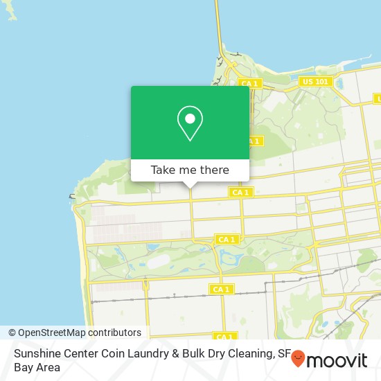 Mapa de Sunshine Center Coin Laundry & Bulk Dry Cleaning