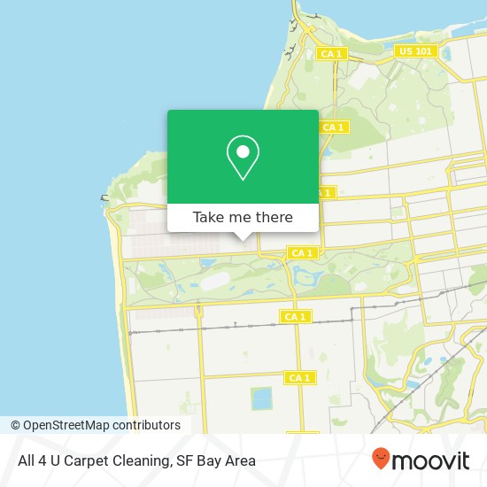 All 4 U Carpet Cleaning map