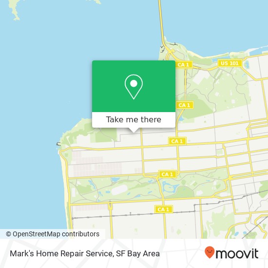 Mark's Home Repair Service map