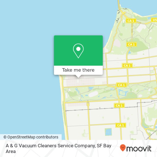 A & G Vacuum Cleaners Service Company map