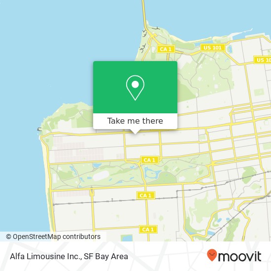 Alfa Limousine Inc. map