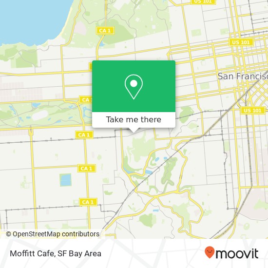 Mapa de Moffitt Cafe