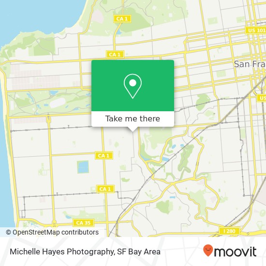 Michelle Hayes Photography map