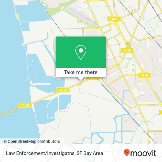 Mapa de Law Enforcement/Investigatns