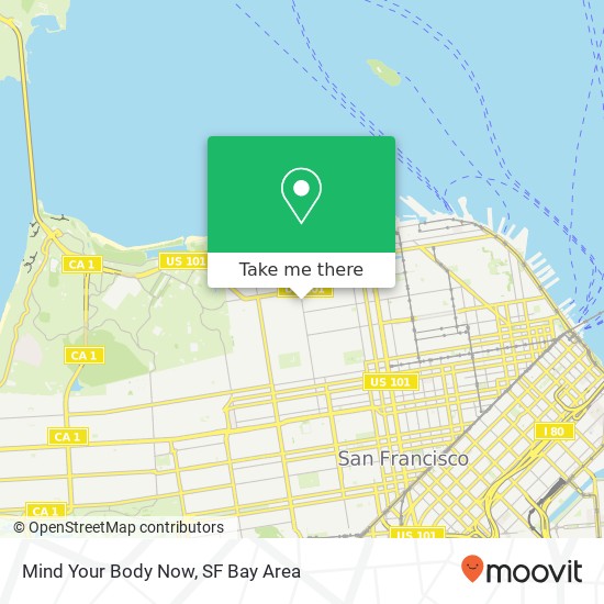 Mind Your Body Now map