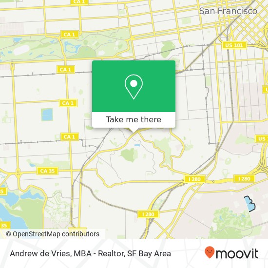 Andrew de Vries, MBA - Realtor map