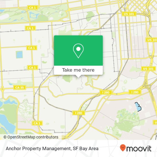 Mapa de Anchor Property Management