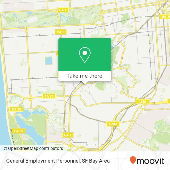 Mapa de General Employment Personnel