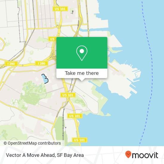 Vector A Move Ahead map