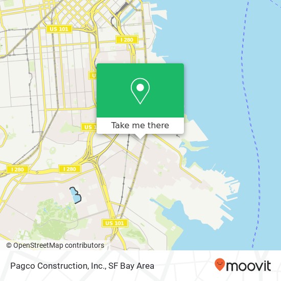 Pagco Construction, Inc. map