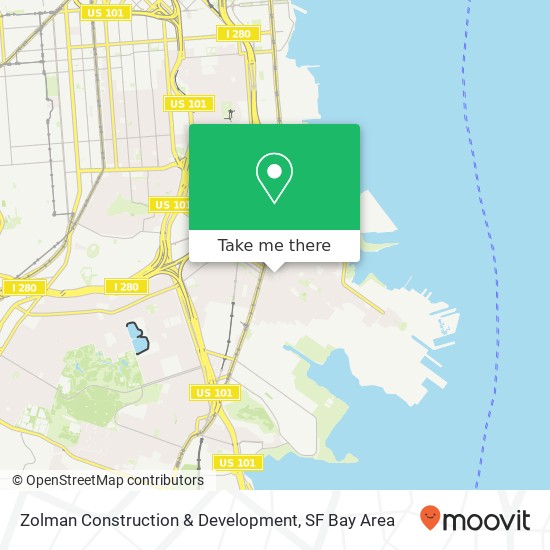 Zolman Construction & Development map
