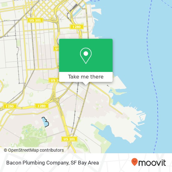 Mapa de Bacon Plumbing Company