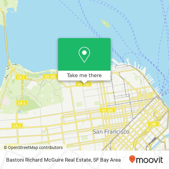 Mapa de Bastoni Richard McGuire Real Estate