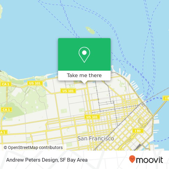 Andrew Peters Design map