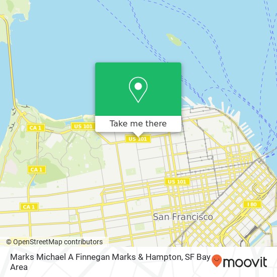 Mapa de Marks Michael A Finnegan Marks & Hampton