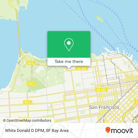 Mapa de White Donald D DPM