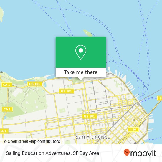 Mapa de Sailing Education Adventures