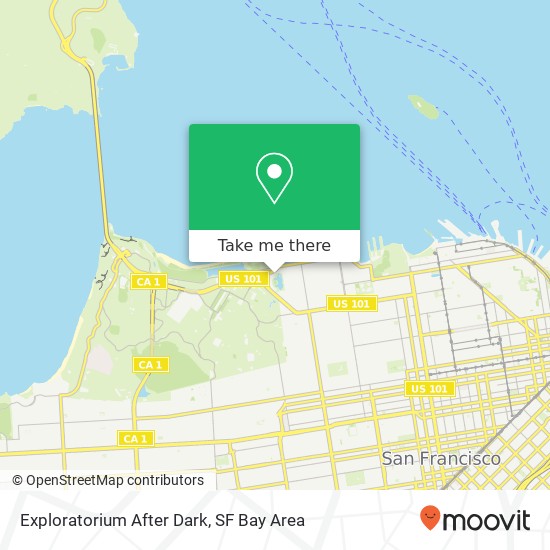 Mapa de Exploratorium After Dark