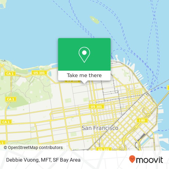 Debbie Vuong, MFT map