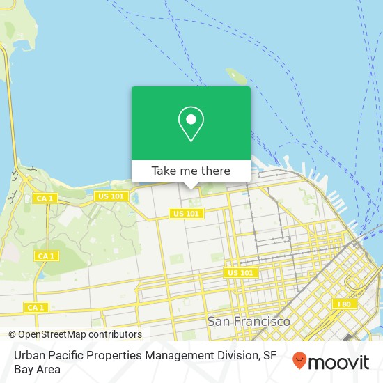 Urban Pacific Properties Management Division map