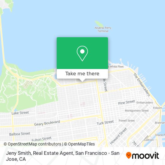 Mapa de Jeny Smith, Real Estate Agent