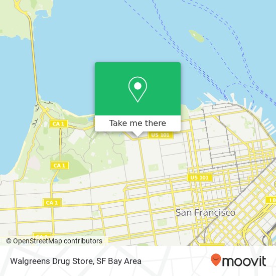 Walgreens Drug Store map
