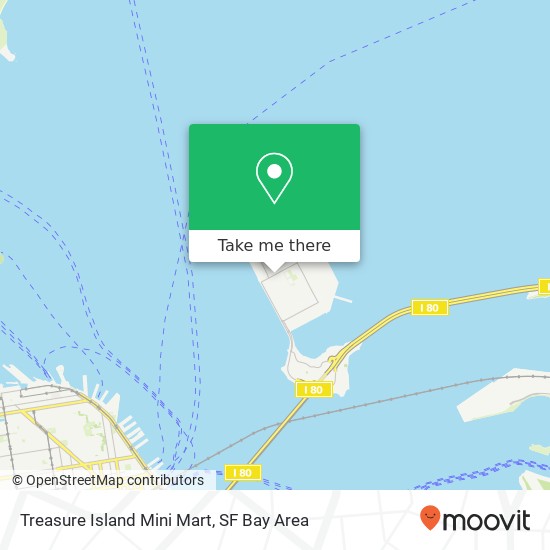 Treasure Island Mini Mart map