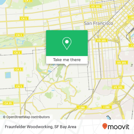 Fraunfelder Woodworking map