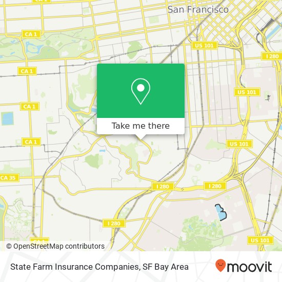 Mapa de State Farm Insurance Companies